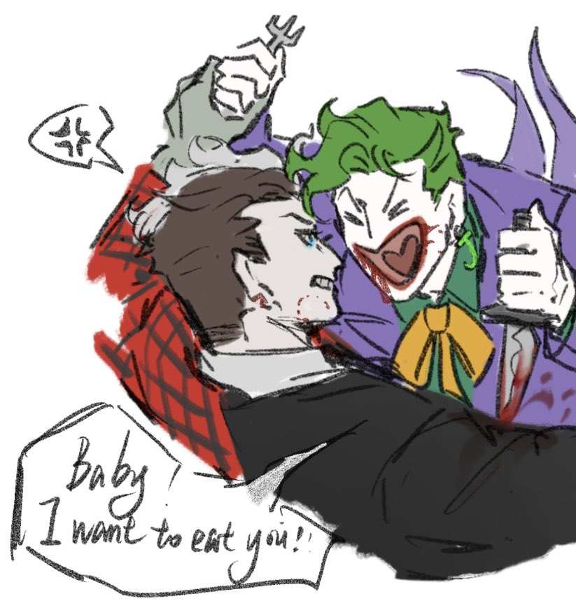 HappyPoker_CL's tweet photo. #Joker #Twoface
#twojokes
个人很喜欢的私设是:哈维喜欢小丑,小丑喜欢双面,双面更希望只有他和哈维,于是使劲希望哈和丑分手……的大循环! https://t.co/JRy6WOfbb3