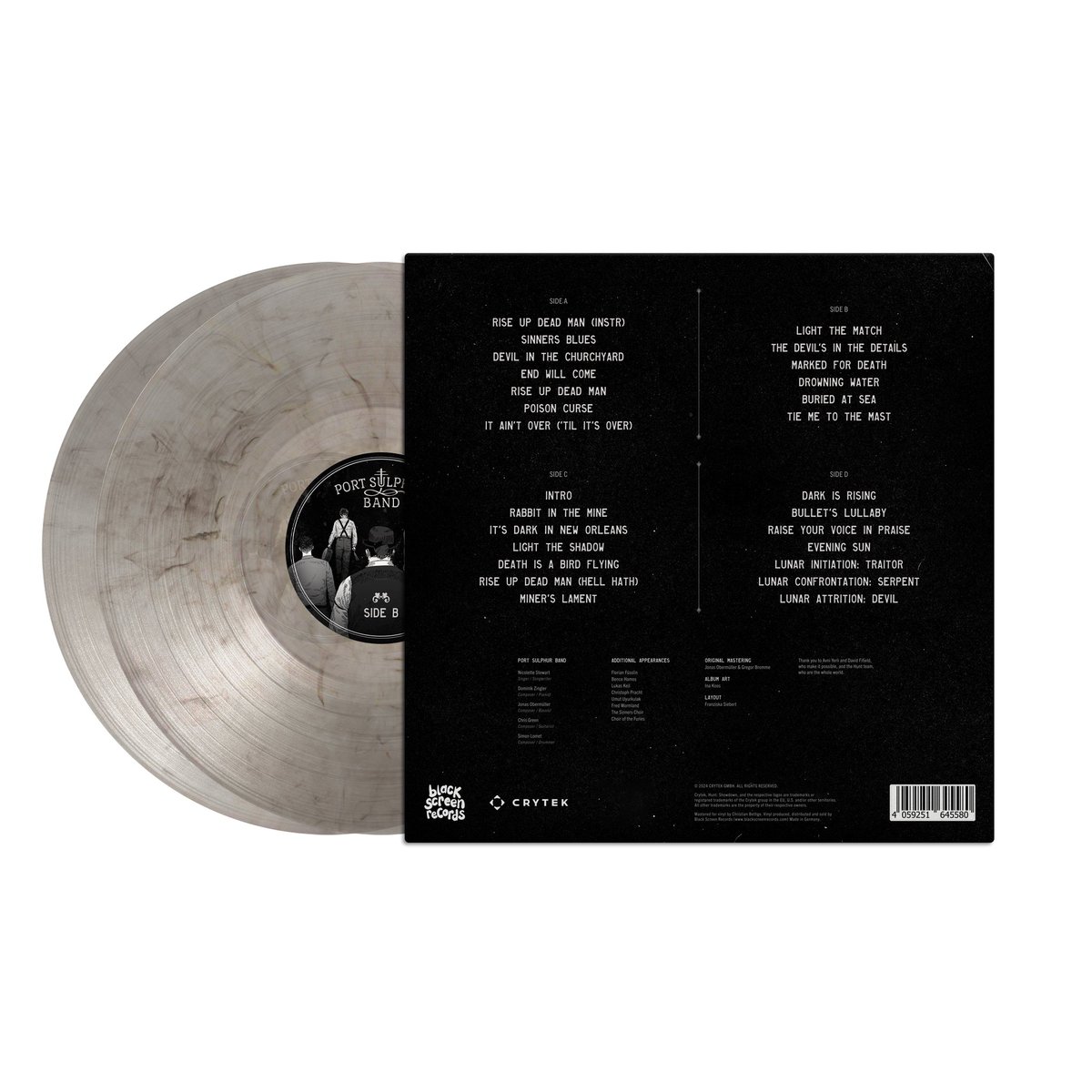 HuntShowdown's tweet photo. Order the Port Sulphur Band's new collection, Shadows Calling, now to guarantee delivery by August 23rd. The last vinyl sold out quickly, so don't wait! 🎶

On the album, you'll find 26 PSB originals you know and love, as well as one brand-new tune that's exclusive to this record.

Get it in the US in red-black marbled here: https://t.co/3zjxU6EGl8

Get it in EU/ROW In transparent/black here: https://t.co/TanUJf5SSh