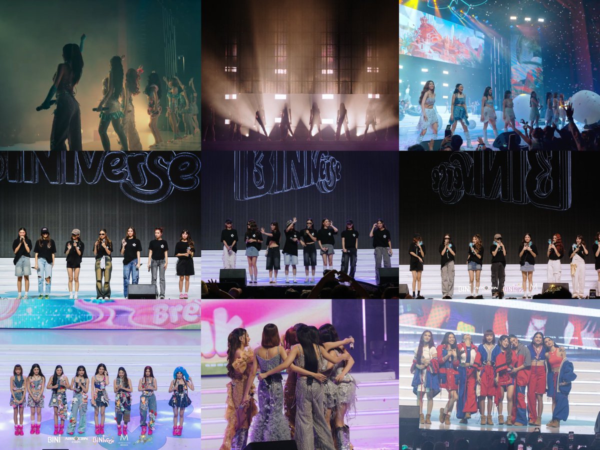 vergarakins's tweet photo. The 3 day sold out concert just finished — We are beyond proud with you, girls. You’ve come so far, our walo. Meeting BINI was the most unexpected yet the best thing happened in my life this year. I hope you guys are aware that you saved many ppl by listening through your music. You deserve all the love and support you have right now, hardworks finally paid off. We’ll stay forever. Please take a good rest after this. WALO WALANG DULO.

#BINIVerse_TheFirstSoloConcert #BINI @BINI_ph