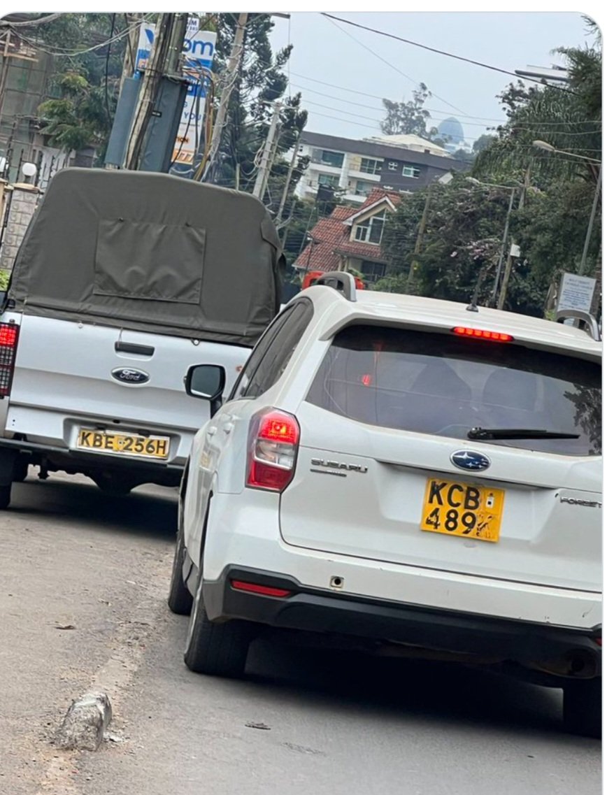 PreciseCService's tweet image. The trending number plate car that was used to abduct Hon Keter is not the original one... the number plate is registered to a resident here in Samburu county and this is the car white Nissan.

#butita #OccupyEverywhere #KBE256H