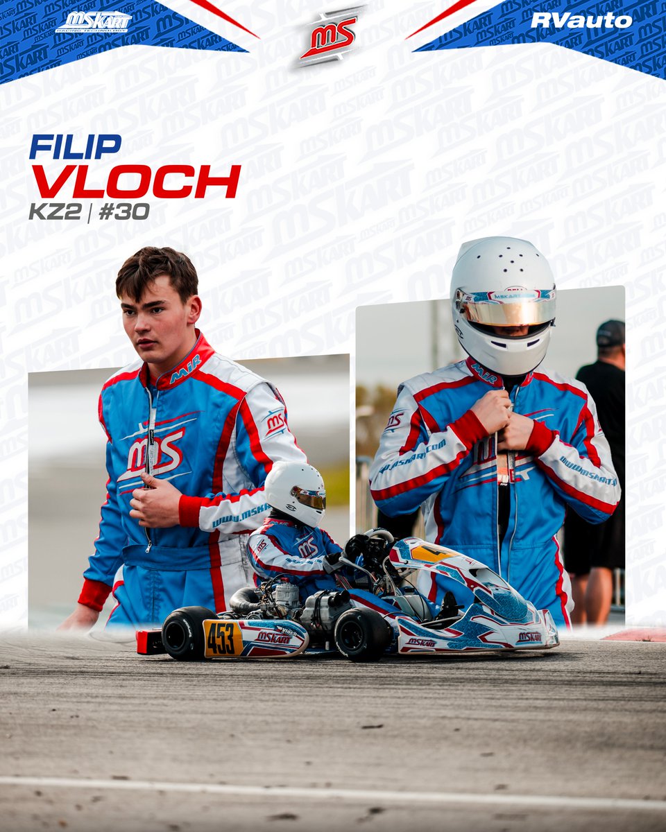 Meet Filip Vloch, another fast driver for MSKart! 🏎️