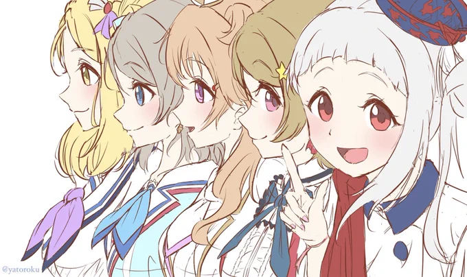 花陽推しではあるけどμ'sは追えてなかったので、 Aqoursが居なかったらシリーズ追ってなかったかもね ありがとうな (これは2年前の絵)