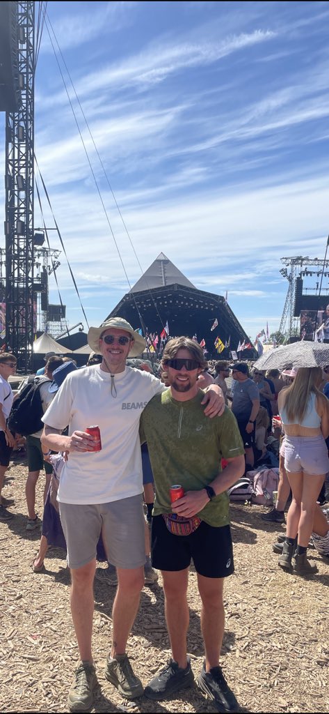 JoelCraven's tweet photo. Glasto 24 https://t.co/MBzJgaHlpW