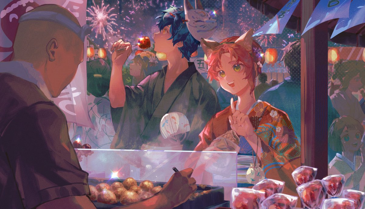 Matsuri's Snack 🍡🍡
#VGenChallenge