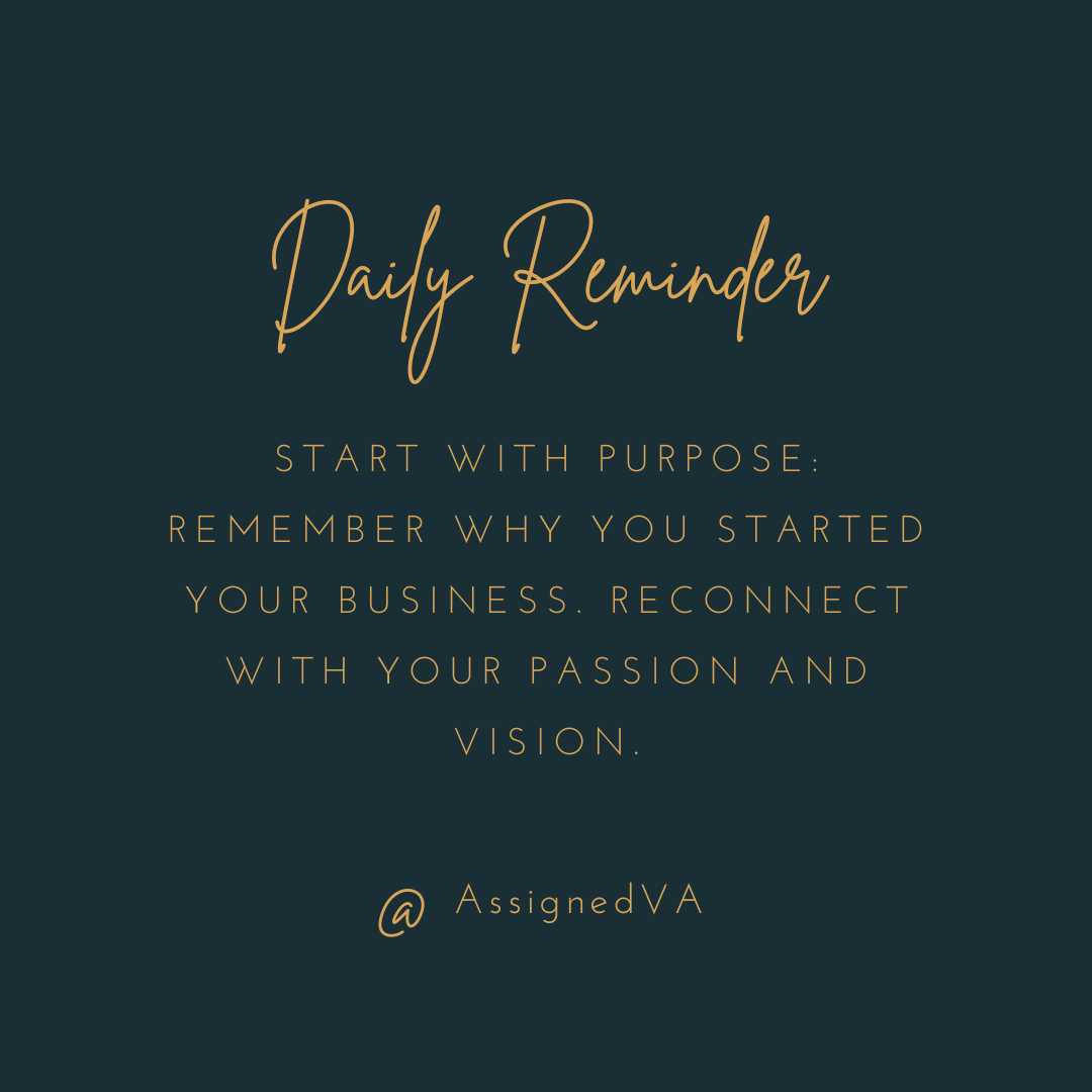 assignedva's tweet photo. Reconnect with the passion and vision that started your business. 🌟 Partner with Assigned VA to stay focused on what truly matters. #StartWithPurpose #AssignedVA https://t.co/RUDaQ1ewj1 https://t.co/urNrK048HG