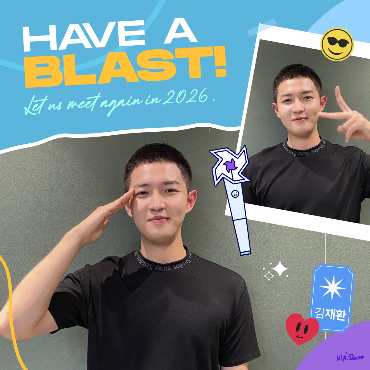 WIN:D PARK × KIM JAEHWAN's tweet media