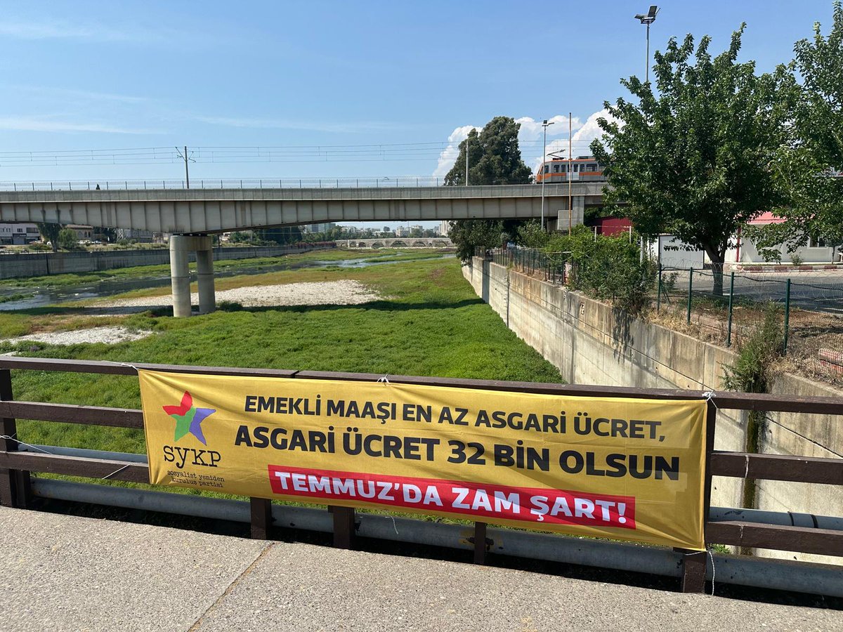 "Emekli maaşı en az asgari ücret, Asgari ücret en az 32.000 olsun!" Temmuz'da zam şart!"