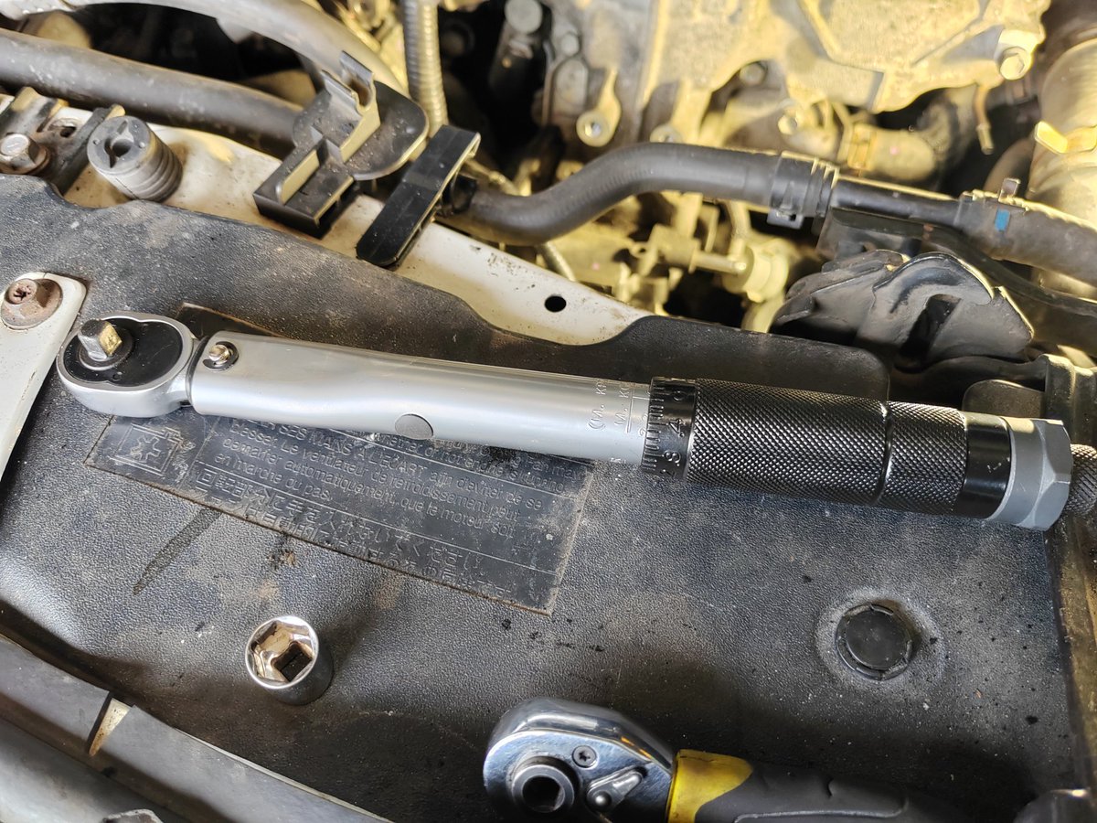 Kivääriä varten hankitussa momenttiavaimessa riittää asteikko juuri ja juuri. Voi olla että väätäjältä loppuu momentti ennen avainta. 😄