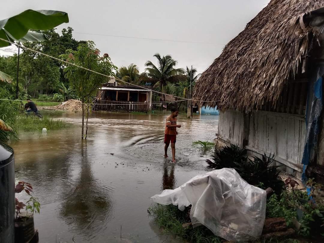 #Entérate Claman ayuda en comunidades de #Bacalar en el Sur de #QuintanaRoo ante inundaciones severas que sufrieron desde el sábado. Nos envían imágenes de las afectaciones sufridas y que hasta ahora no les llega ningún tipo de apoyo. Son decenas de comunidades afectadas por