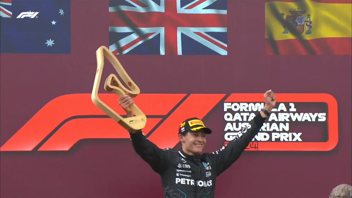 F1's tweet photo. He won't forget this race for a while... and nor will we! 

#F1 #AustrianGP https://t.co/daXNiEkmAq