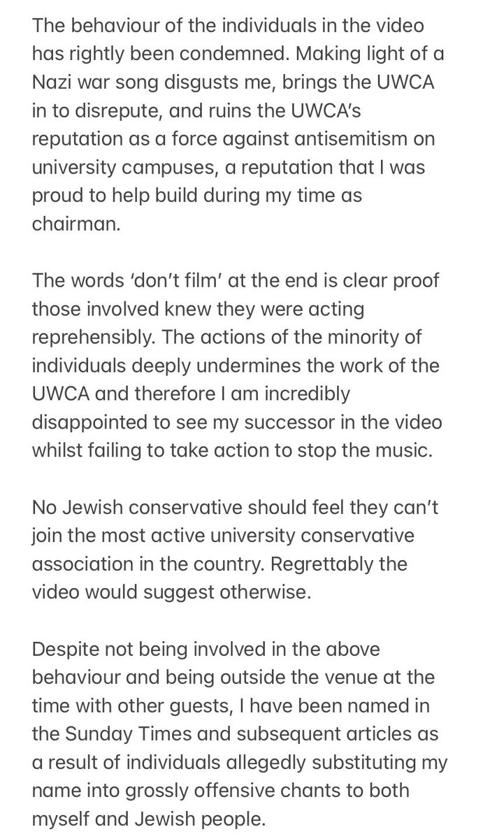 hugh_herring79's tweet photo. As a former Chairman of the UWCA, I am repulsed by the video published in the Sunday Times today. It needs to be called out https://t.co/icxsqJD8Uf