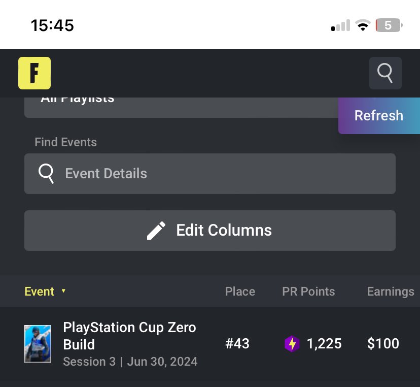 FIRST EARNS LFG 100+ 
STILL F/A 3.8k Pr