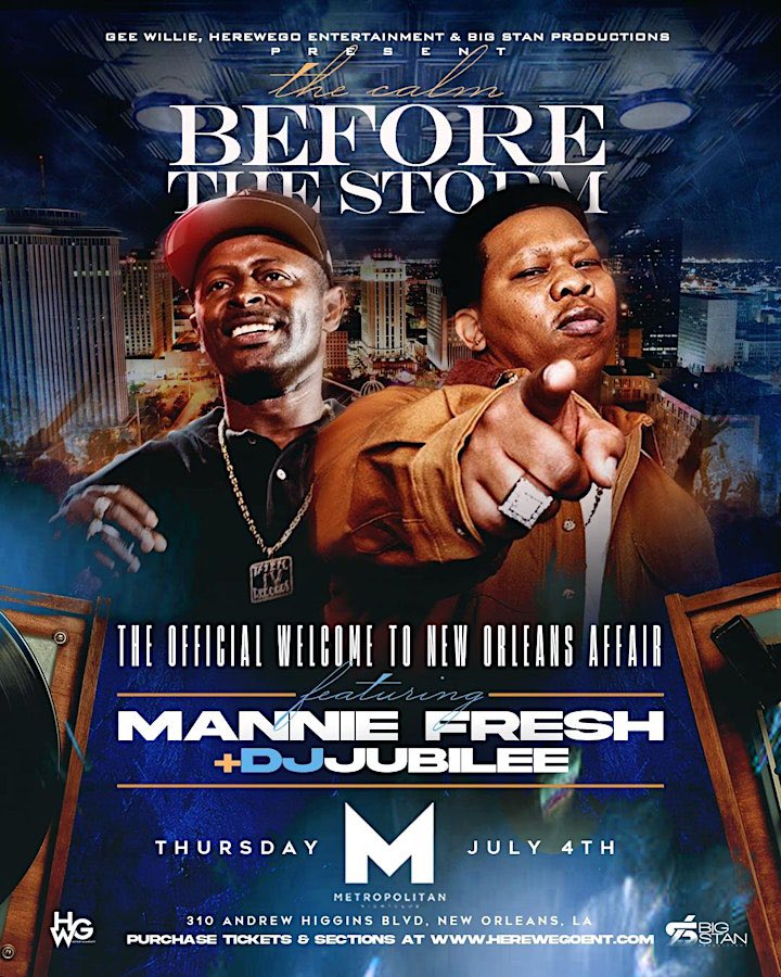 NeverUhFlaw's tweet photo. FESTIVAL WEEKEND TAKEOVER‼️
Live from The METROPOLITAN! #NewOrleans
July 4-7
Thursday 🔥+ Friday⚪️ + Saturday🔥 + Sunday ⚫️⚪️
#MannieFresh #TerrenceJ #LetoyaLuckett #EricBenet #MethodMan #KeyshiaCole #BryanMichaelCox #Jeezy #JT https://t.co/jABidx1cJC