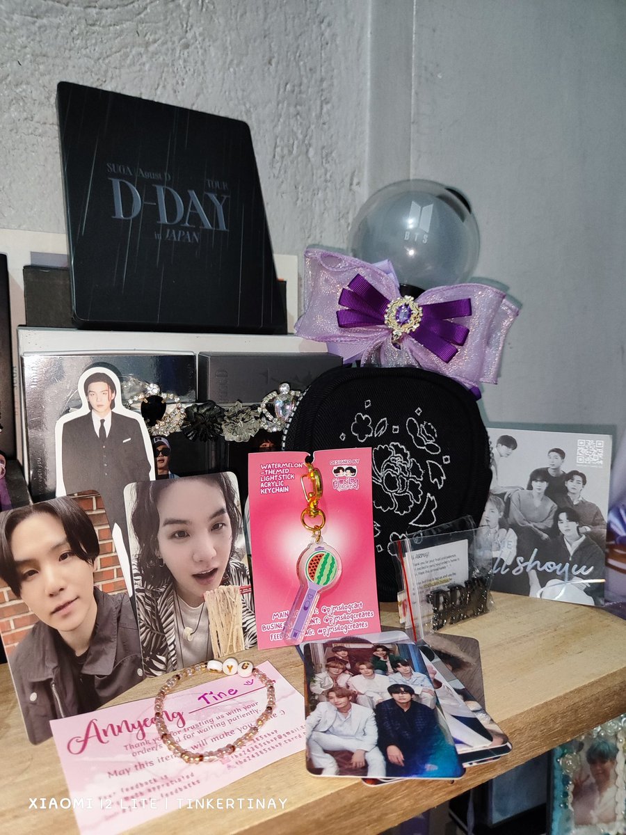 forminyoongles's tweet photo. ~ 💌 #soyshops 

Yoongi D-Day vinyl pc and standee, D-Day bag from GO and 🍉 keyring came home this week. They're all safe and sound. Tysm sa smooth transaction and freebies. 💜

@the24_365shop
#24365_feedbacks 

@pjmsilogcart
#pjmsilogcreates

@diduseemybagph
#PHBagHellaTrophies https://t.co/djk7s5hKM8