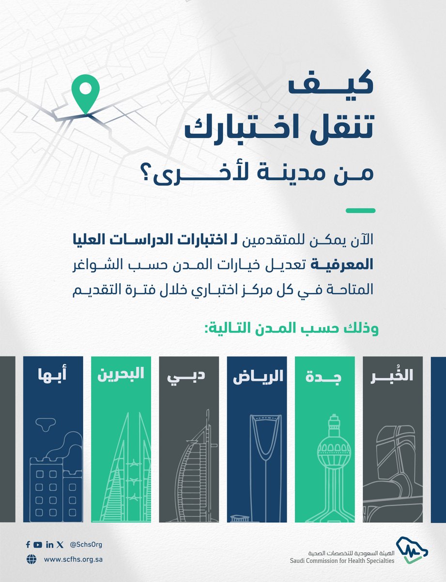 هيئة التخصصات الصحية tweet media