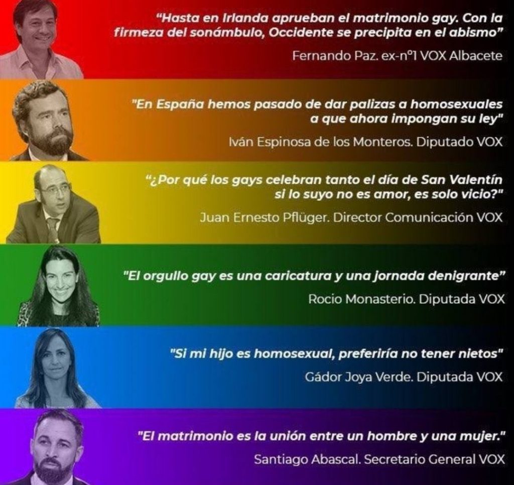 CorellaTej7982's tweet photo. Lo de #vox no se puede esconder ...,🥵🥵🤢🤢😵😵🤬🤬🤮😦😣💩💩💩 #abascal #voxeshomofobia #Orgullo #Orgullo2024 #orgull #orgullolgtb #homofobia #lgtbifobia #lgtb #odio #delitosdeodio #franquismo #niol https://t.co/ZqcPcMXTK8