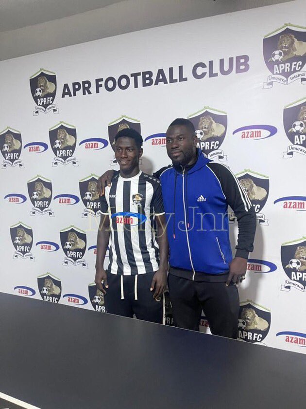 YussifDauda28's tweet photo. It is the proudest day of my life to join the greatest club in the history of the game. I will give absolutely everything I have to help this team win. 
Murakoze kubakira neza. 🤍🖤@aprfcofficial https://t.co/92Nt3zVlg9