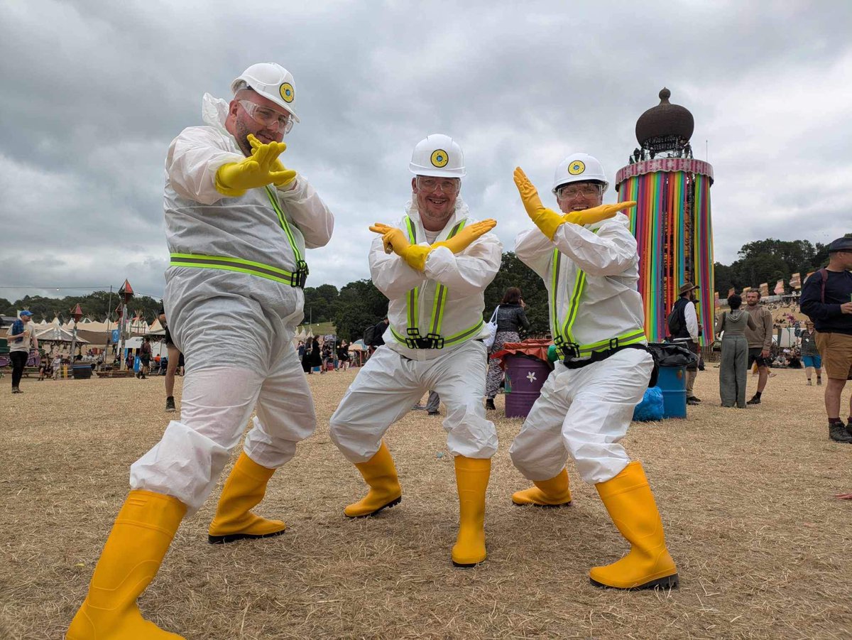 Representing the <a href="/beastieboys/">Beastie Boys</a> at Glasto