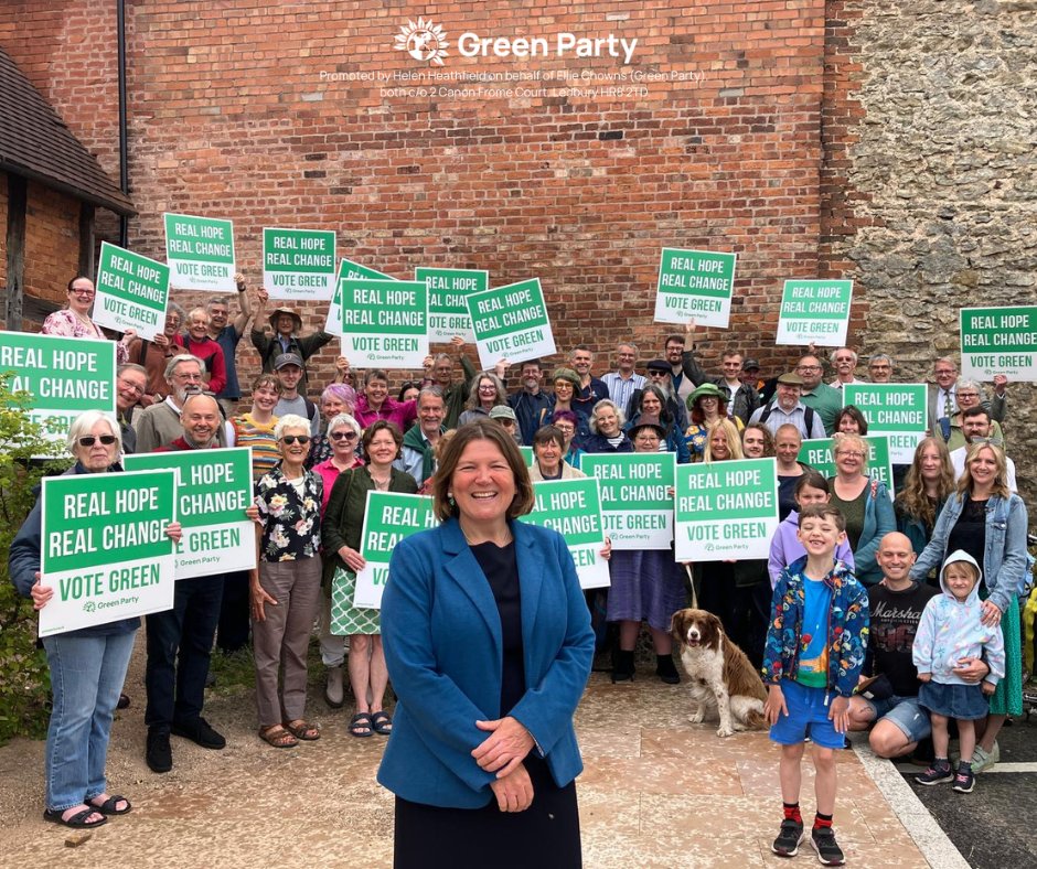 We've had a fantastic weekend campaigning - such a great response from local people excited for change 💚

There's still time to be part of it!

You can play a crucial role on polling day - sign up to help us get all the Green voters out this Thursday 🙏: actionnetwork.org/forms/north-he…