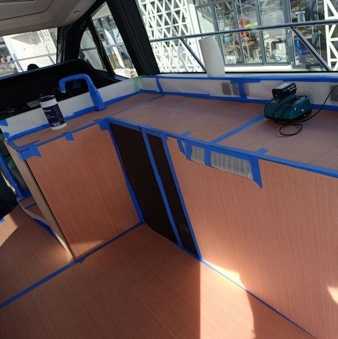 AquamareUSA's tweet image. Before every new project our team takes meticulous care to protect our client's vessel. From delicate finishes to pristine surfaces, we ensure comprehensive protection before starting on our next project. 

 Find out more: buff.ly/4cph2kG

#BoatProtection #Antibes #Yacht