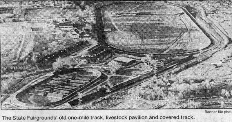 RacingAerials's tweet photo. Fairgrounds Speedway in Nashville pre-half mile layout. 2nd aerial from 1940. https://t.co/I1vRBCektq