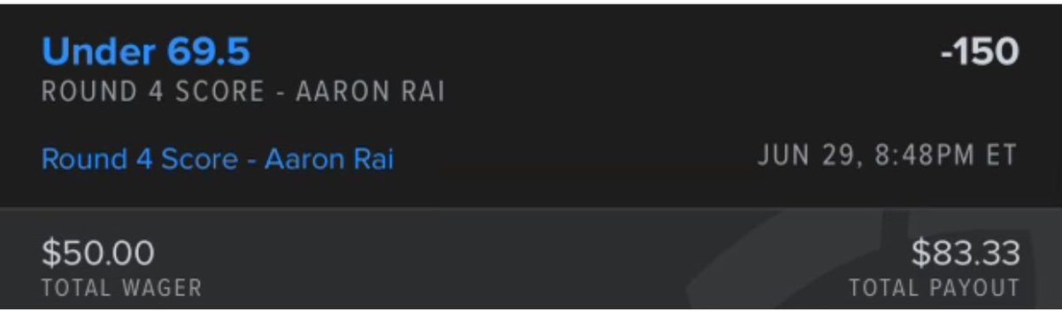 All I’m playing for PGA. $25 to one person who likes &amp; RTs we sweep 🧨 20-5 run