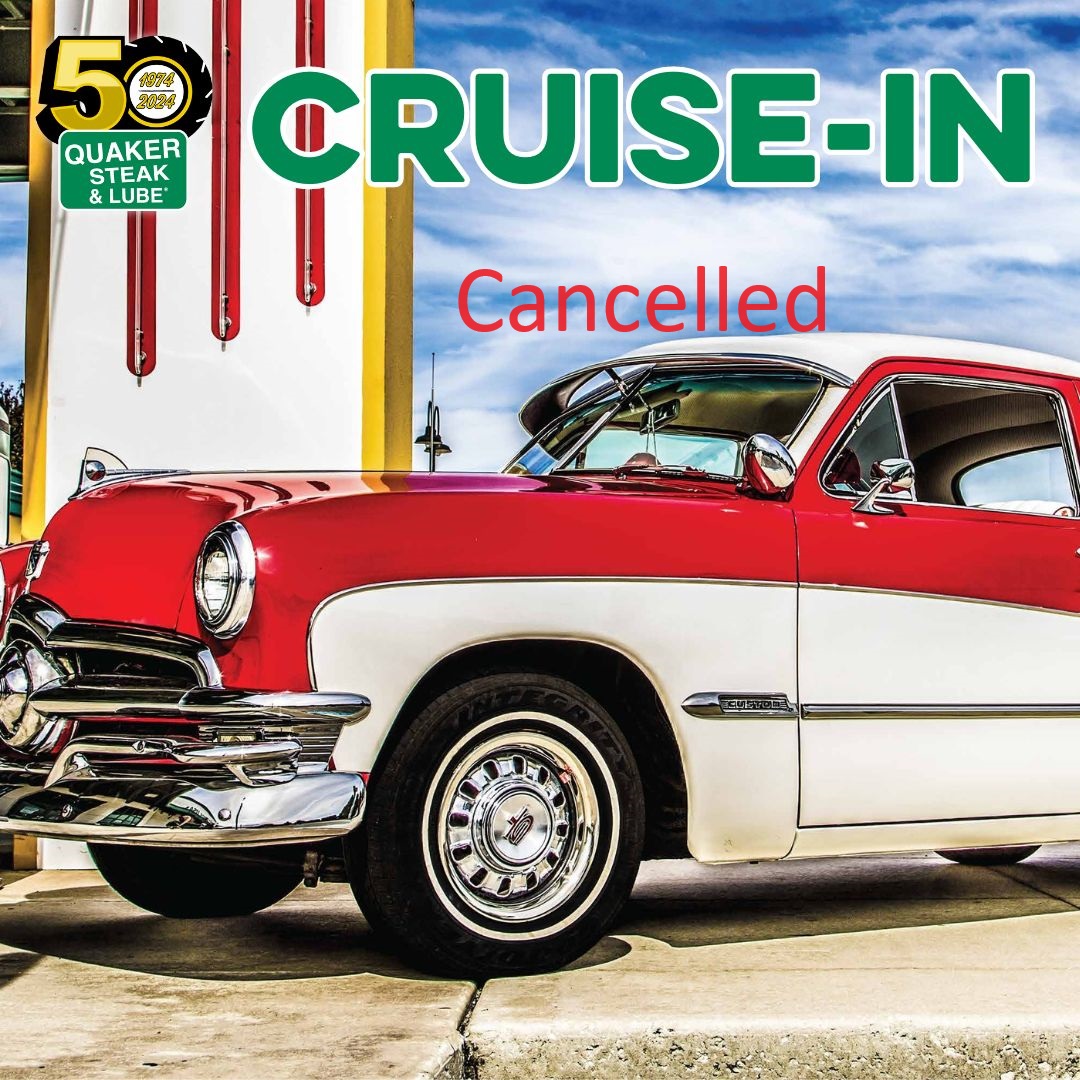 QSLAustintown's tweet photo. Car Cruise for Today  June 30th is CANCELLED. https://t.co/K9jlDGnR7P