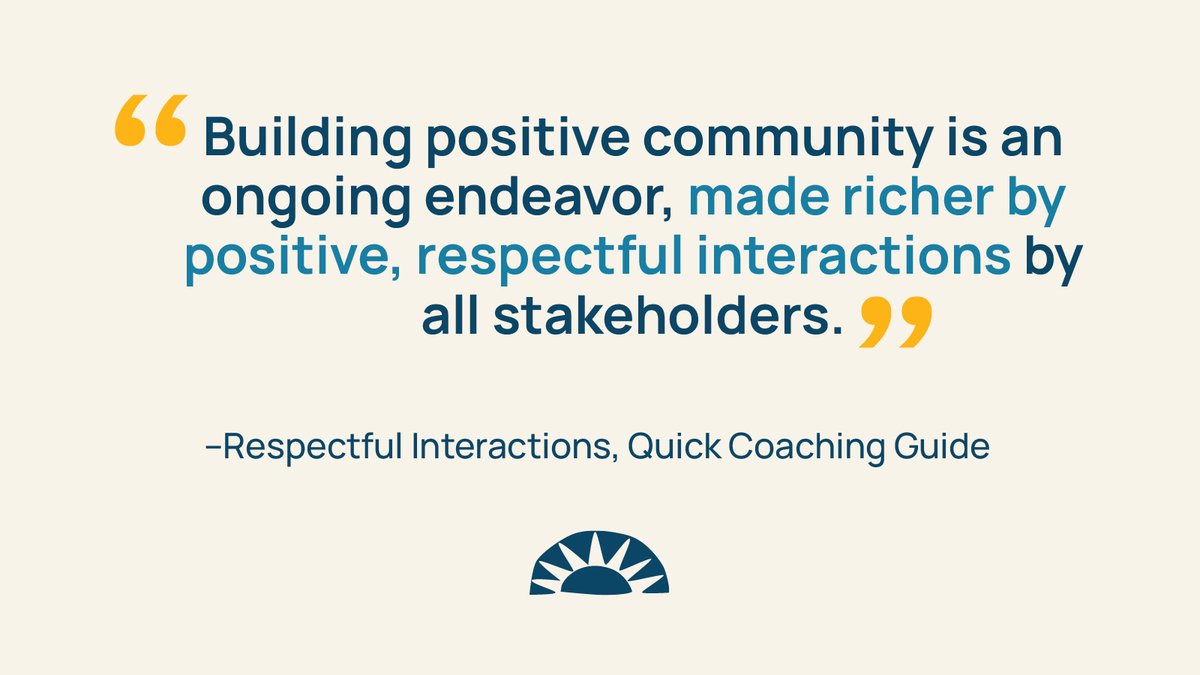 The heart of every school and classroom community is interaction. It is important that we nurture positive relationships within the classroom and teach students the skills for creating, maintaining, and repairing relationships through respectful interactions.