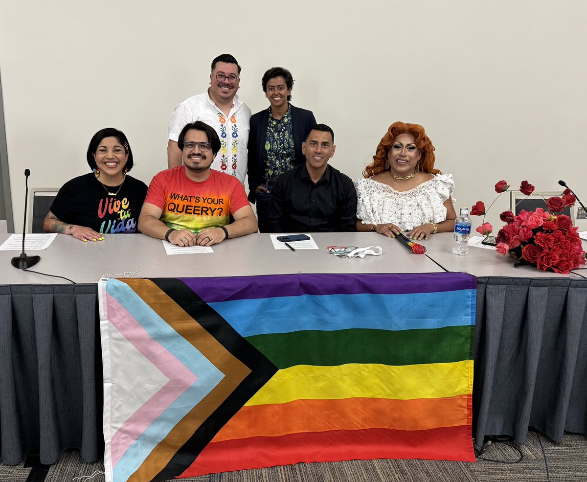 davidlopez85's tweet image. I’m still emotional from my @reformanational President’s program at #ALAAC24 what a manifestation of queer joy. Thank you to the panelists and thank you to everyone who was able to come create this space! @ALALibrary