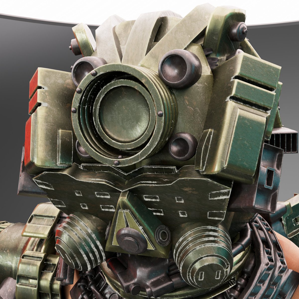 SeongLeng's tweet photo. 3D robot
#3dart #blender #3drobot #characterart https://t.co/Wc0p9jXBbp
