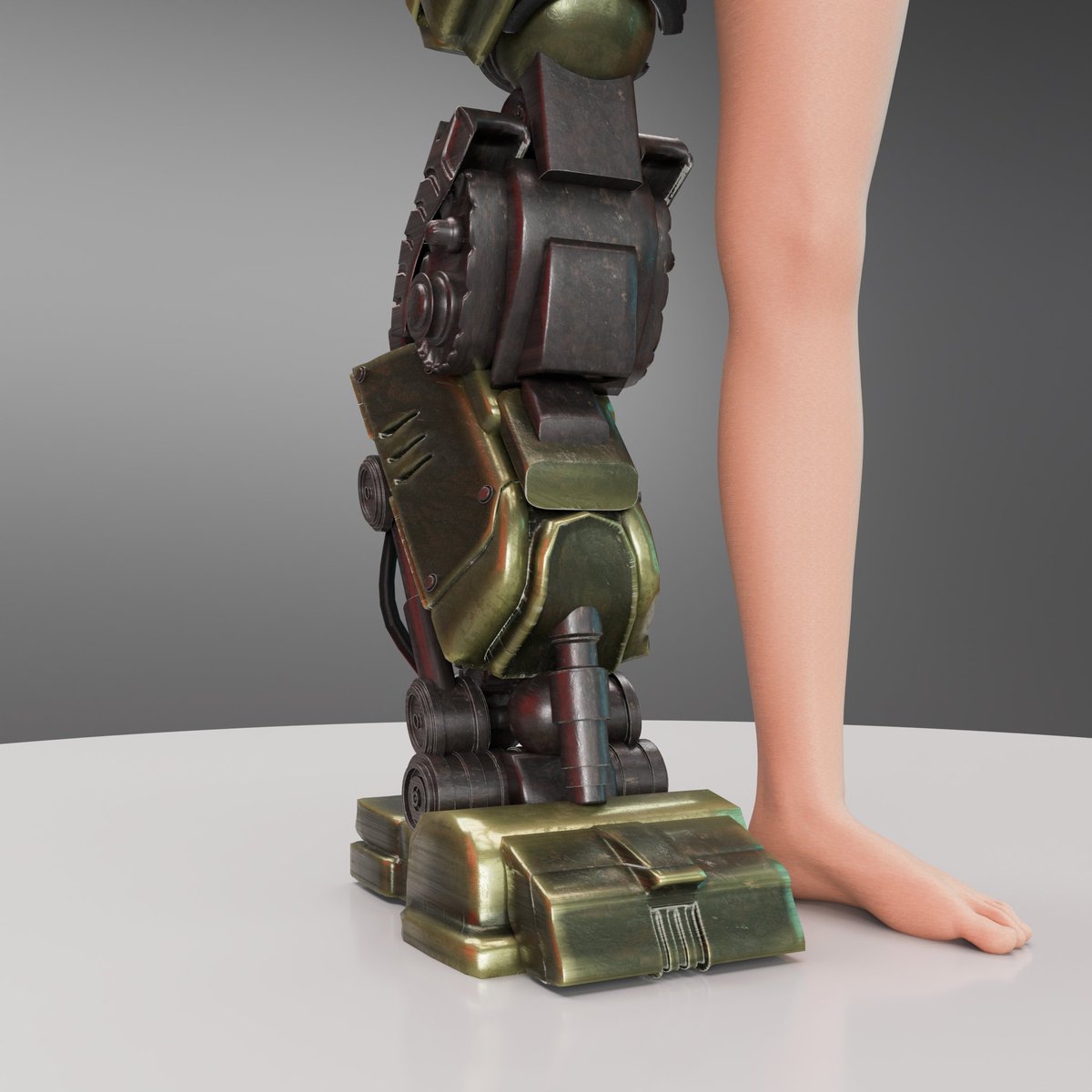 SeongLeng's tweet photo. 3D robot
#3dart #blender #3drobot #characterart https://t.co/Wc0p9jXBbp