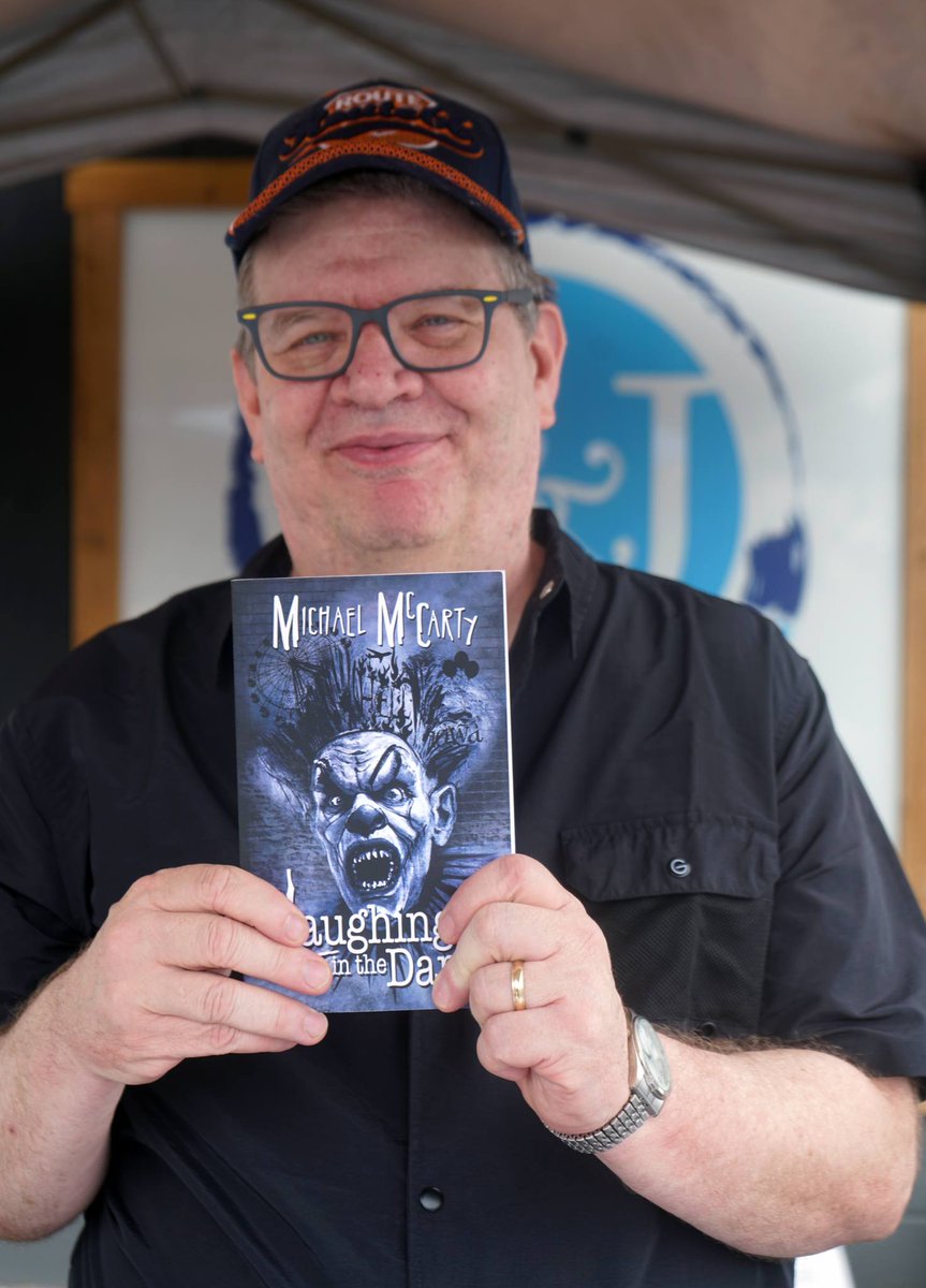 MichaelMcCarty6's tweet photo. Michael McCarty &amp; Jeff Strand LAUGHING IN THE DARK  a wild ride through a dark labrynth of twisted tales. Instead of being afraid of the dark, why not grab a brew! Now available in paperback, kindle and kindle unlimited! The Evil Cookie Publishing  Link: https://t.co/aIoITpyD1o https://t.co/Hfm7tsHTOp