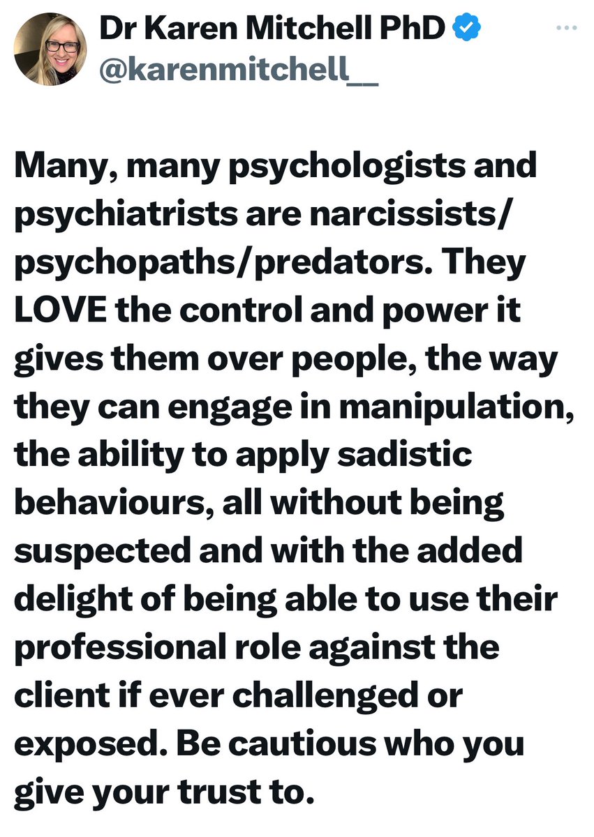 Dr Karen Mitchell PhD tweet media