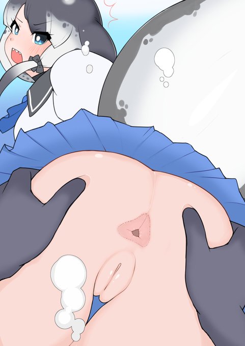 お尻の穴を広げられて怒ってるイッカク
#odaibako_ollie_stratos https://t.co/BcY7F0gPnU 

くぱぁダイビング🤿🐳💢 