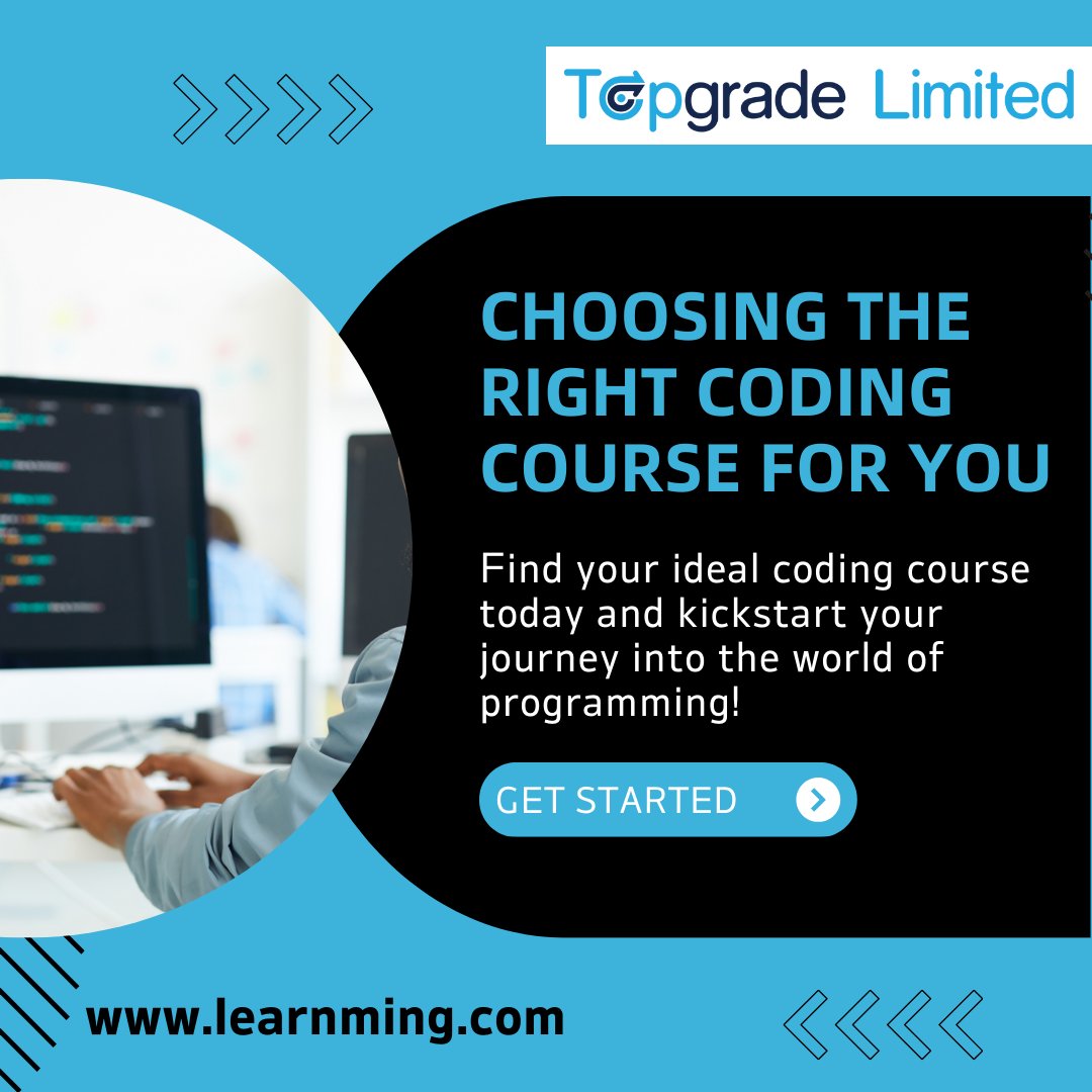 topgradeli79943's tweet image. Explore our comprehensive guide to find out which course aligns best with your career goals and learning style.  #coding #codelearn