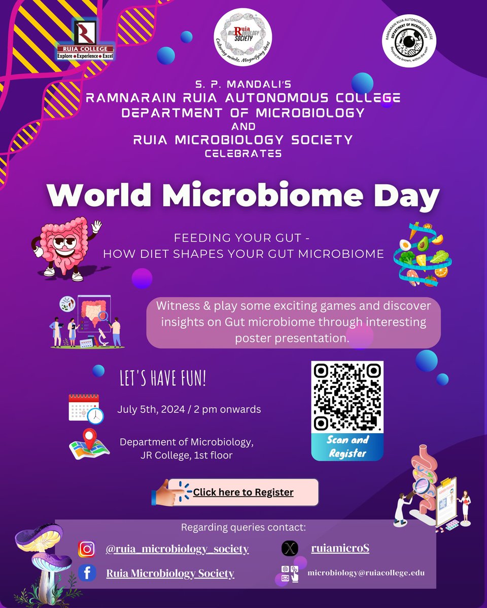 Ruia Microbiology Society tweet media