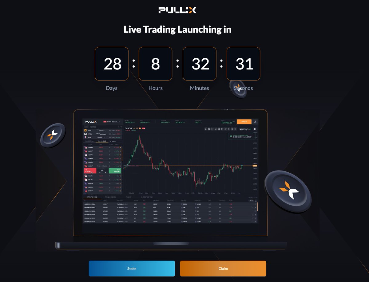 deanhouben's tweet photo. Only 28 days left before trading on Pullix is possible! LFG! 🚀 #plx #pullix $plx https://t.co/0cQdXkO0S3