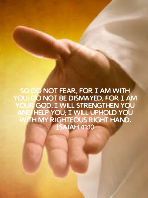 Isaiah wrote this in the Old Testament and this verse perfectly describes our Jesus. So, reach out and grab ahold his hand because Jesus loves you more than anyone can.