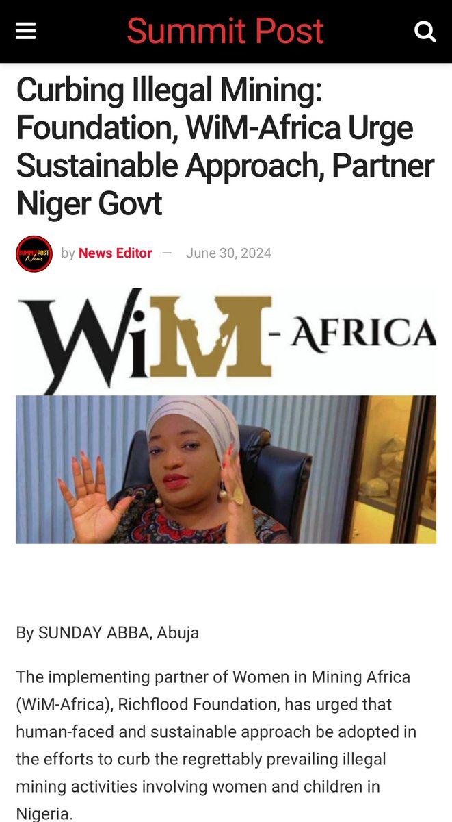 wim_africa1's tweet photo. Arrest of the nursing women and children highlighted the urgent need for comprehensive socio-economic interventions in mining #communities #women #wimafrica
https://t.co/qxbwPi2V5O https://t.co/e2afqdzCCX