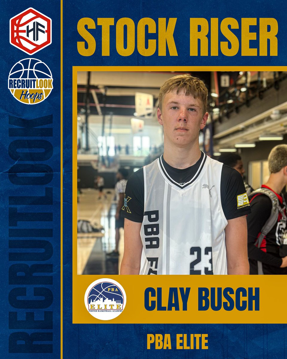 2029 | Clay Busch | #RLHoopsJr

✅Draws fouls in the paint 
✅Rebounds at a high level 
✅Has great touch around the rim