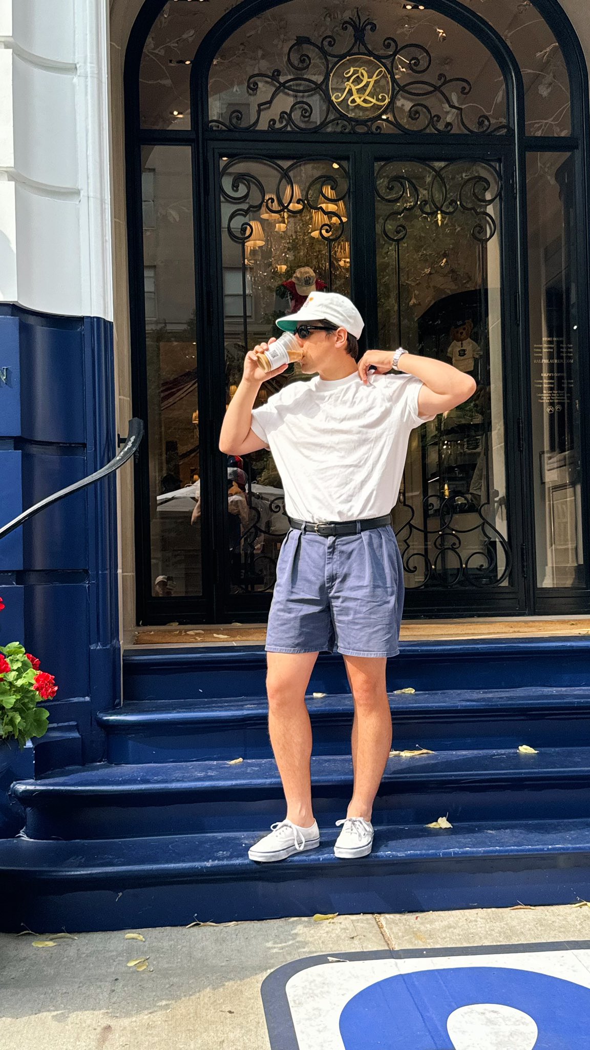 X te Jake Woolf Brought the vintage Ralph shorts back to their ancestral home https t Twk5pyfiwH X