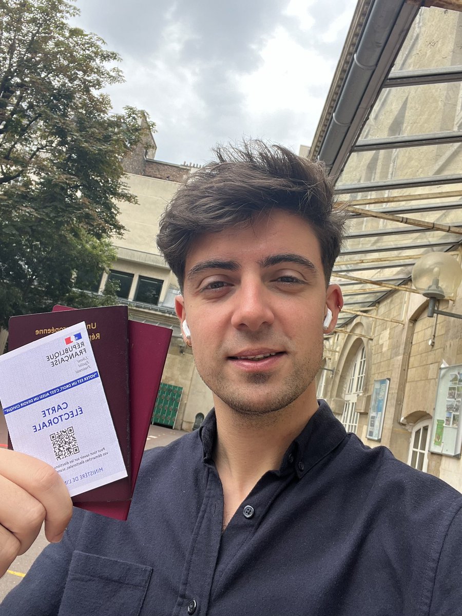 PASigelon's tweet image. A voté ! 🗳️#Binational