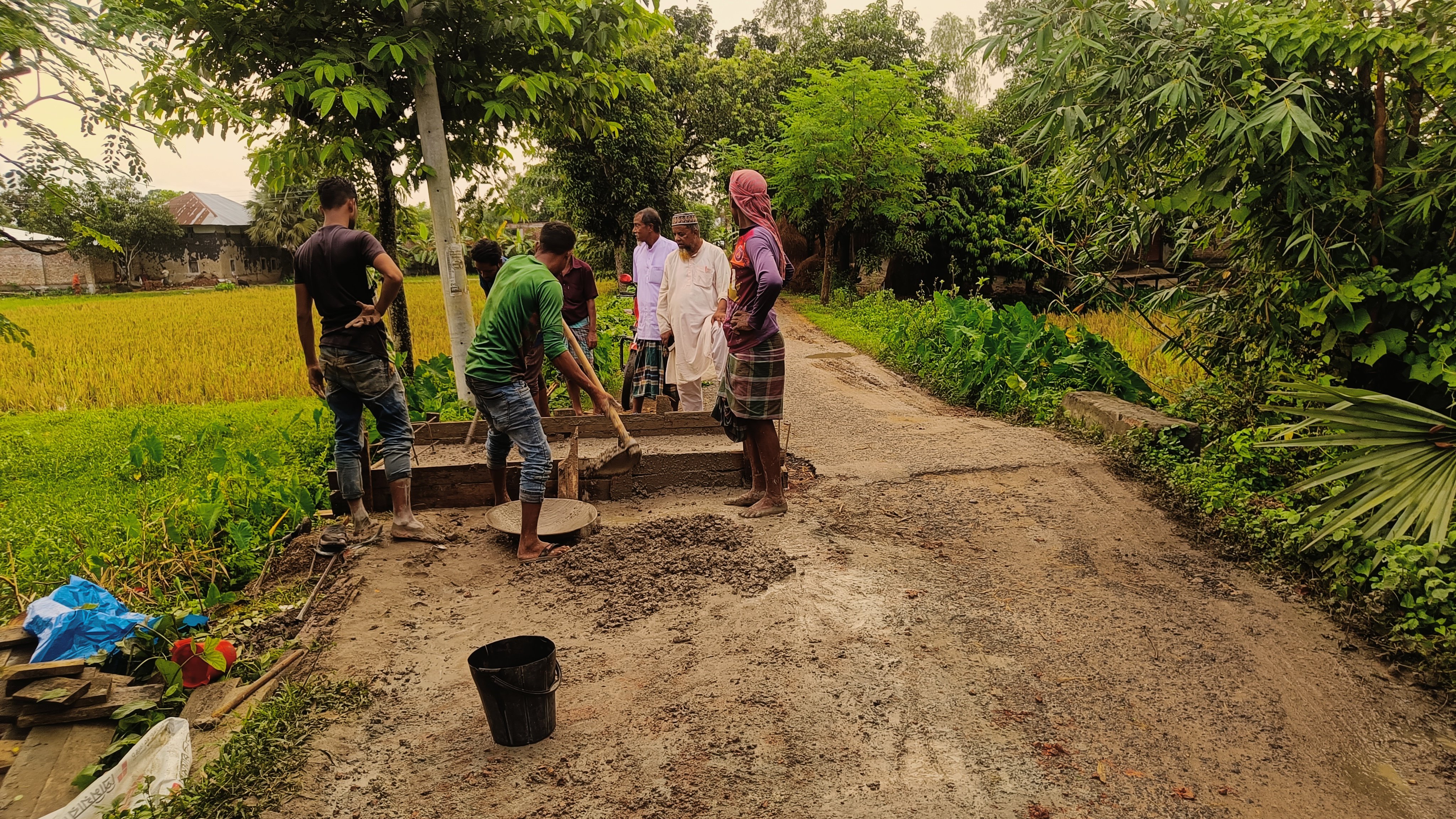 মিশন ৯০ নিউজে প্রতিবেদন প্রকাশের পরপরই ভাঙ্গা কালভার্টের সংস্কারের কাজ সম্পন্ন