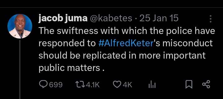 s_thelion's tweet photo. Jacob Juma @kabetes
(SPONSOR) commented on the arrest of #Alfredketer
This man was a SEED
PUBLIC NOTICE
Sam Gituku
Tuesday and Thursday
Nakuru state House Amerix Charlene ruto
#OccupyingChurches #RutoMustResignNow #OccupyEverywhere
#RutoMustGo Butita HAPPENING NOW https://t.co/jjnQ6Qrtcm