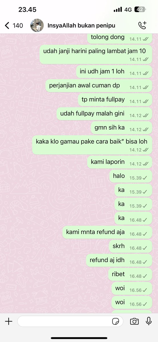 user19187654321's tweet photo. @swiftiestka, nipu dgn nominal 6,6 juta, hati hati aja klo dia blg mau jual tiket bruno mars, tolong dong guys yg bisa bantu ini gmn ya 🥹 https://t.co/QIBE1pxYza