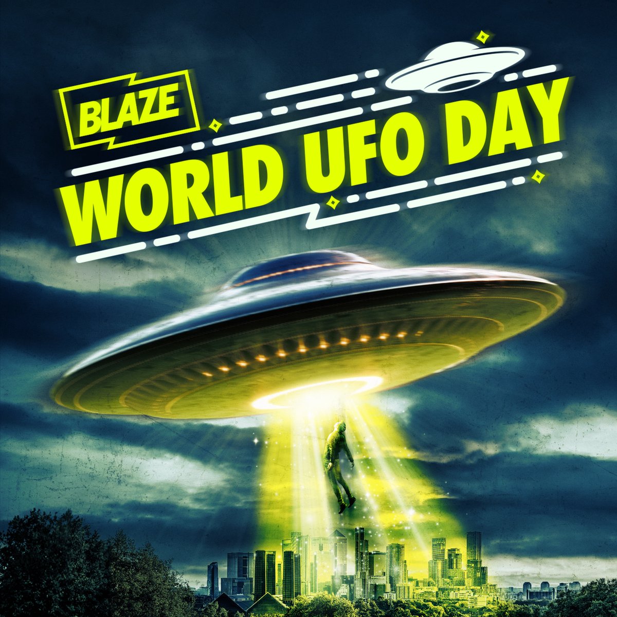 Watch those skies, #WorldUFODay 🛸 is nearly here and BLAZE will be celebrating it with 24 hours of the very best UFO shows!

📺 Watch All Day Tuesday 2 July