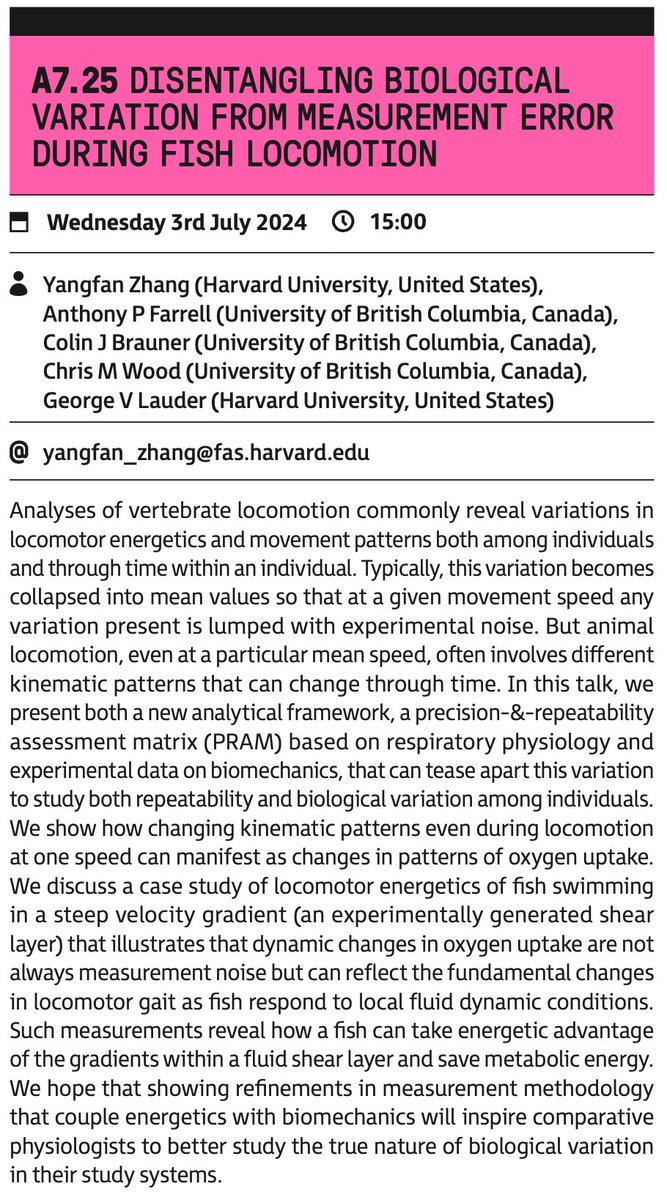 I will give an invited talk at #SEBconference on the session of 'Embracing variability: Why it matters and what to do with it'. Thank you to the <a href="/SEBiology/">SEB</a> organizers for illuminating an important topic on #Biology. The preview and time (GMT+2) of the talk are in the picture 👇