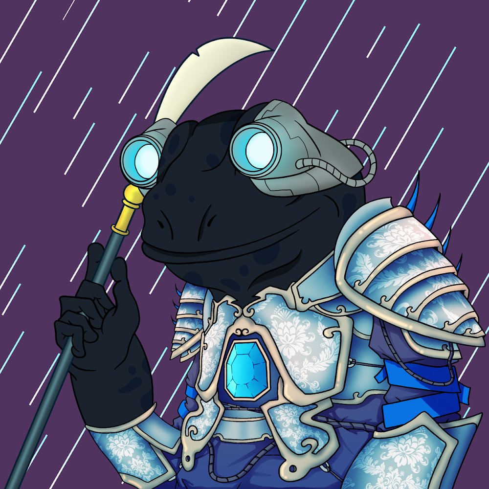 Bought an Alpha <a href="/CyberFrogsNFT/">Cyber Frogs (!FF)</a>  this morning. IYKYK, not much longer now.