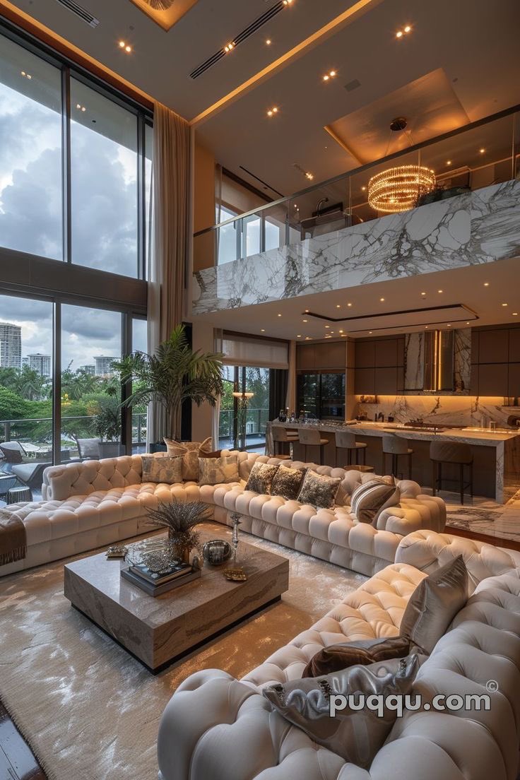 LuxNatureEscape's tweet photo. Marble living room and kitchen 😍

#Modern #RealLifeArt #MarbleHouse 
#DreamHome https://t.co/EYYpwE1sff