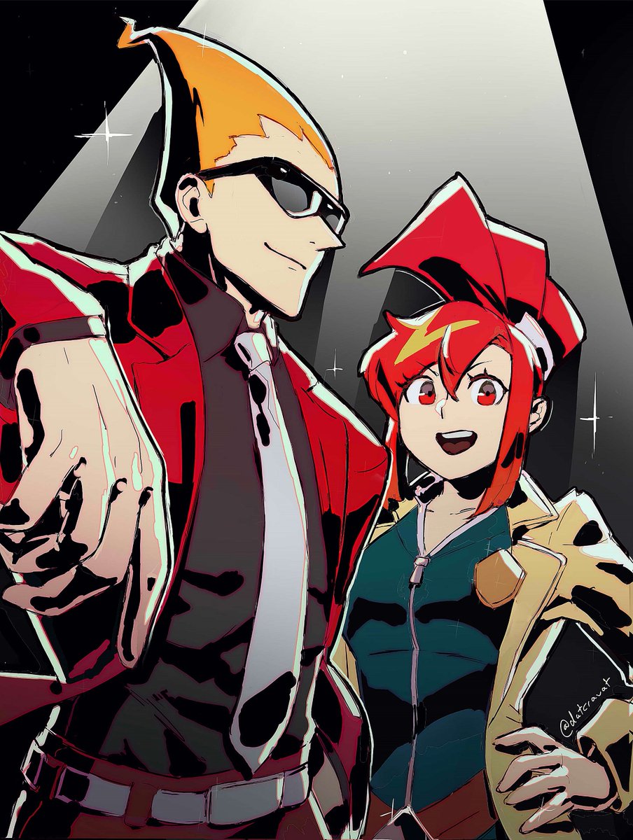 CapcomUSA_'s tweet image. One year ago, Ghost Trick: Phantom Detective was revived, bringing Ace Attorney creator Shu Takumi&apos;s classic to modern platforms! 👻🕶️

To celebrate, we&apos;re bringing back this brilliant artwork of Sissel and Lynne by the very talented @datcravat! 🎨